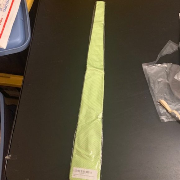 Twenty Dollar Tie Men's Bright Neon Green Regular Length (60") Tie NIP - Picture 1 of 4